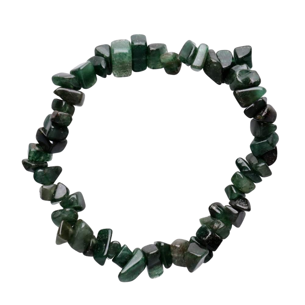 Pulsera Chip Cuarzo Verde
