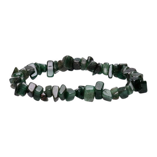 Pulsera Chip Cuarzo Verde