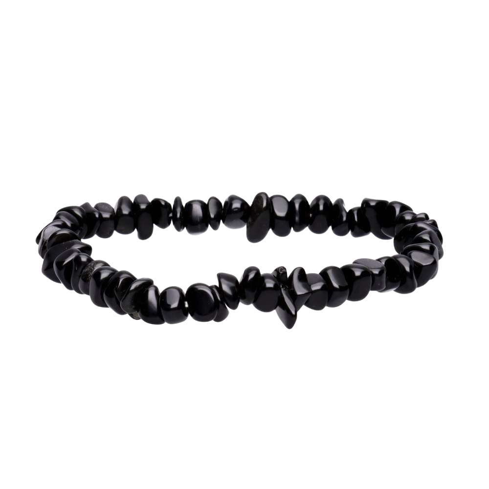 Pulsera Chip Obsidiana