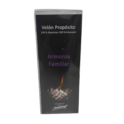 Velón Propósito Armonía Familiar