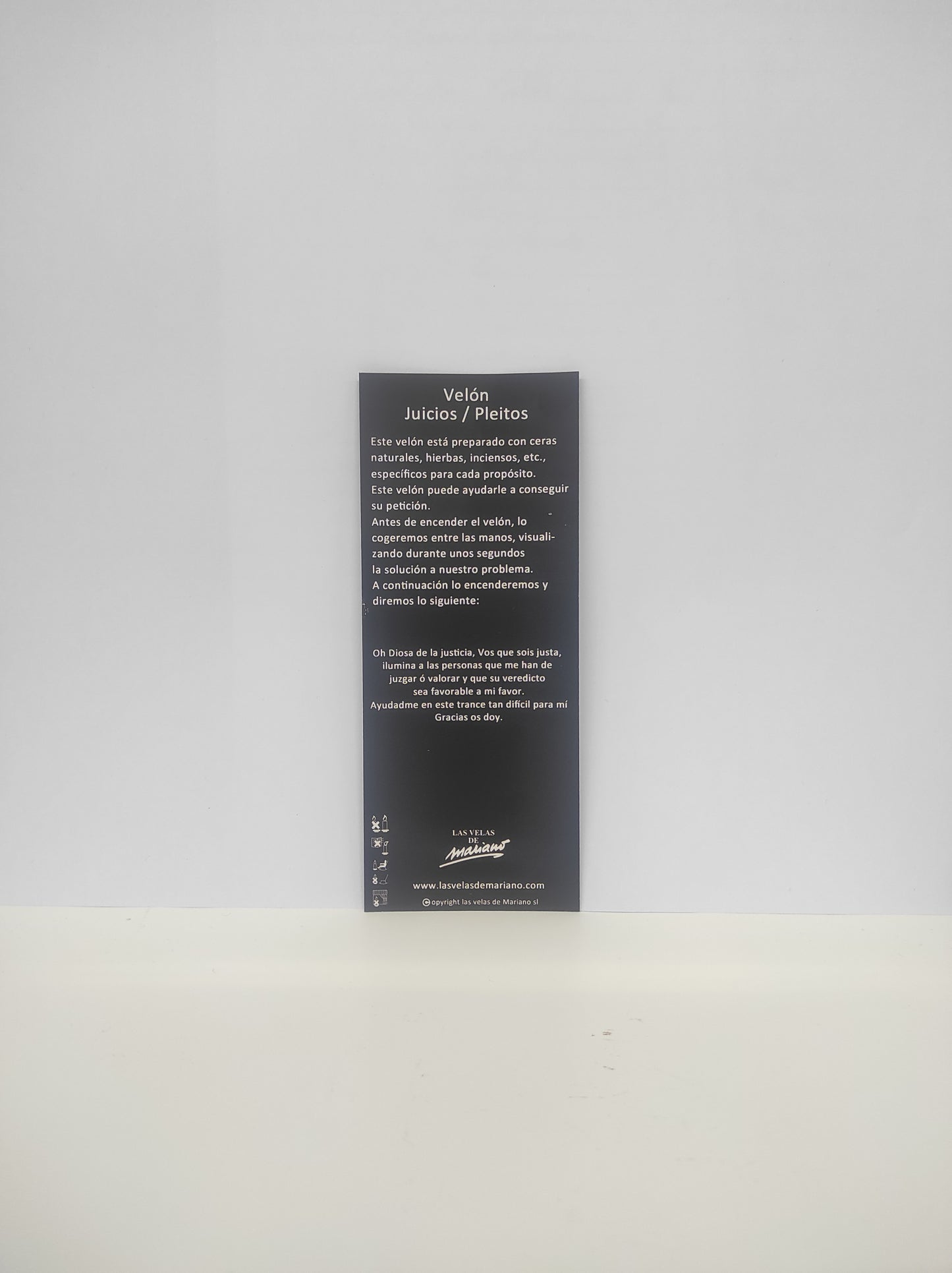 Velón Propósito Juicios Pleitos