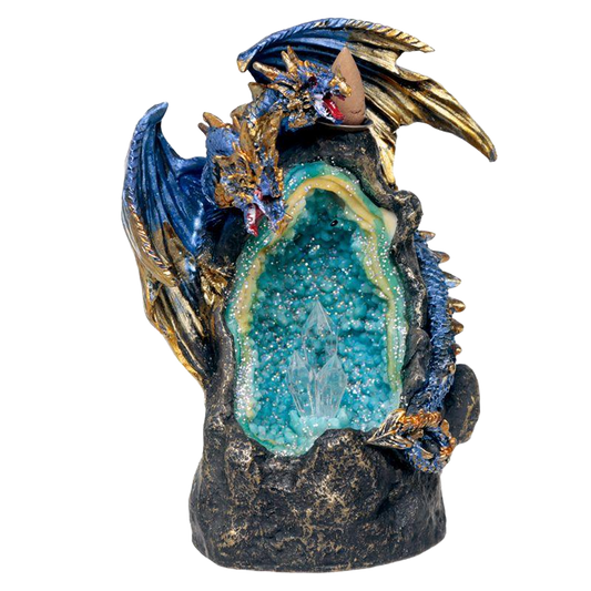 Incensario Cascada de Reflujo Geoda de Dragón