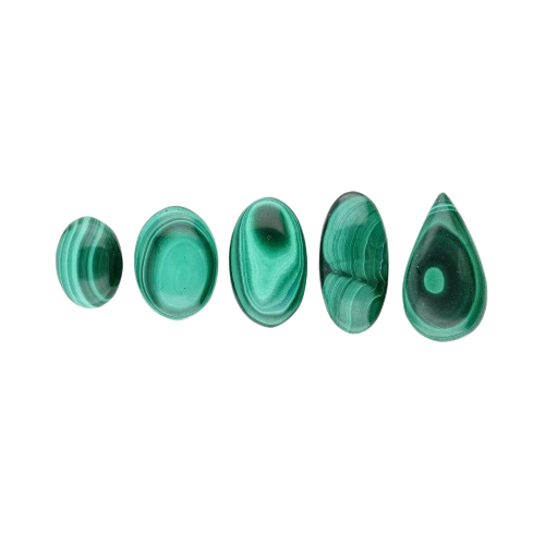 Cabujón Malaquita